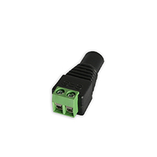 Wirepath™ Surveillance DC Power Plug with Screw Terminals - Pack of 10 