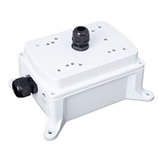 Wirepath™ Surveillance Outdoor PTZ Junction Box - White 