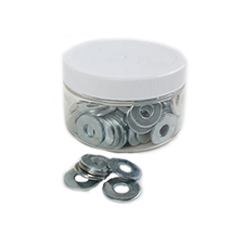 USS Flat Washers - 1/4' (Jar of 100) 