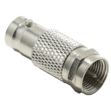 Platinum Tools™ BNC Female-F-Male Adapter 