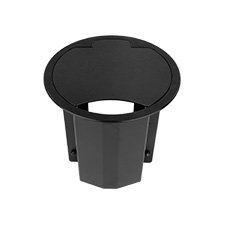 FSR 6” Round Table Box – Black 