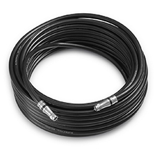 SureCall RG11 Low Loss Coax Cable with F-Male Connectors - 100 Ft 