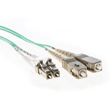 Cleerline SSF™ LC-SC Duplex Multimode Patch Cord - 2m 