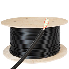 Cleerline SSF™ 6-Strand Armored Corrugated Steel Direct Burial Fiber Optic Cable - 2000 ft 