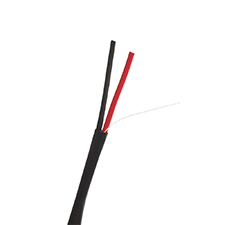 Wirepath™ 12-Gauge 2-Conductor CMG Rated Speaker Wire | Black 