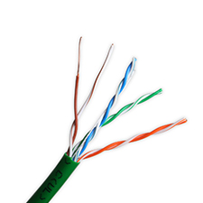 Wirepath™ Cat 5e 350MHz Unshielded Wire - 1000 ft. Nest in Box (Green) 