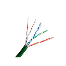 Wirepath™ Cat 5e 350MHz Unshielded Riser Wire -  1000 ft. Nest in Box (Green) 