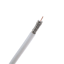 Wirepath™ RG59 Broadcast Grade Digital Coaxial Cable - 500 ft. Nest in Box (White) 