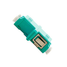 Cleerline SSF™ Fiber Optic Duplex LC Feedthrough Adapter - Multimode 