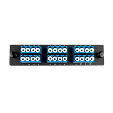 Cleerline SSF™ Fiber Optic LC Single Mode Adapter Plate | 24 Fiber