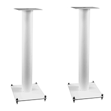 KEF Single Post Speaker Stand for Bookshelf Speakers - White (Pair) 
