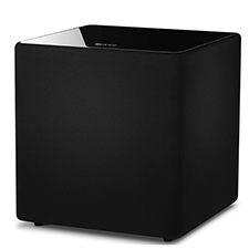 KEF KUBE 10b In-Room Subwoofer - 10' Driver | Gloss Black 