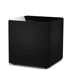 KEF KUBE 8b In-Room Subwoofer - 8' Driver | Gloss Black 