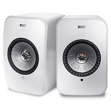 KEF LSX Wireless Speakers - White 