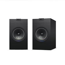 KEF Q Series Q150 Bookshelf Speaker - 5.25' | Linear Black (Pair) 