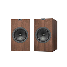 KEF Q Series Q150 Bookshelf Speaker - 5.25' | Linear Walnut (Pair) 