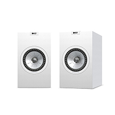 KEF Q Series Q150 Bookshelf Speaker - 5.25' | Linear White (Pair) 
