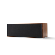 KEF Q Series Q250c Center Channel Speaker - Walnut (Each) 