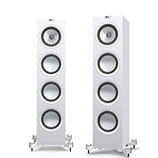 KEF Q Series Q750 Floorstanding Loudspeaker - 6.5' | Linear White (Each) 