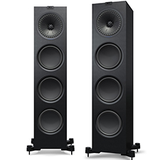 KEF Q Series Q950 Floorstanding Loudspeaker - 8' | Linear Black (Each) 