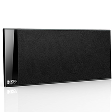 KEF T Series T101c UltraThin Center Channel Speaker - Black (Each) 