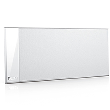 KEF T Series T101c UltraThin Center Channel Speaker - White (Each) 