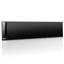 KEF T Series T301c UltraThin Center Channel Speaker - Black (Each) 