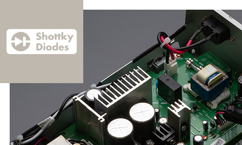 Interior image of the Shottky Diodes