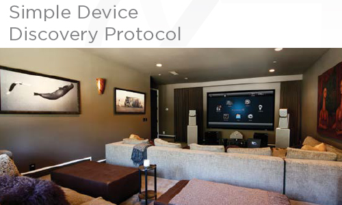 IP control on TV in living room