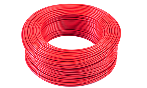 Spool of red Security Wire