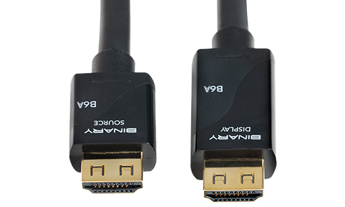 Front and back images of the B6A cable
