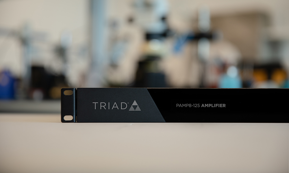 Triad Power Amplifiers More Power, Better Sound