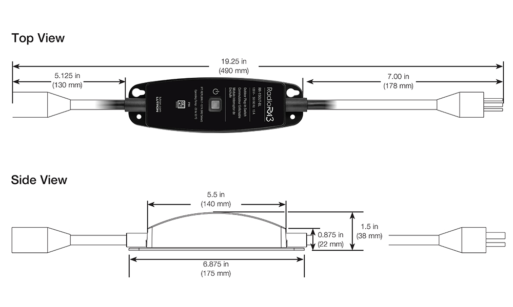 Lutron RadioRA 3 Outdoor Plug-in Switch test