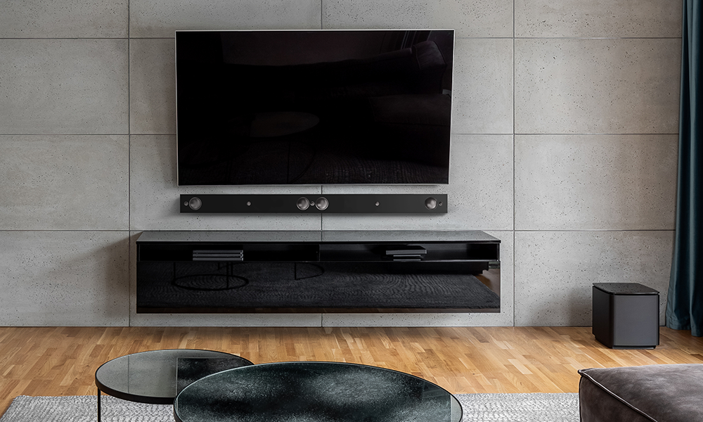 Triad Passive Soundbars Perfectly Match the Width of Any TV