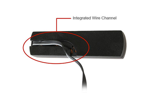 Integrated Wire Channel