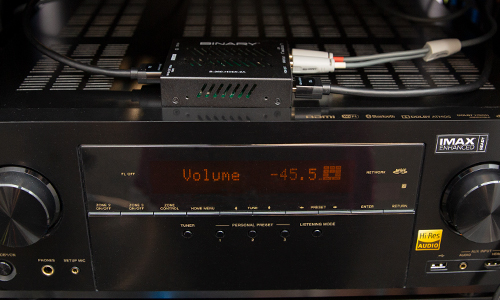Binary 260 Audio Extractor installed in a rack