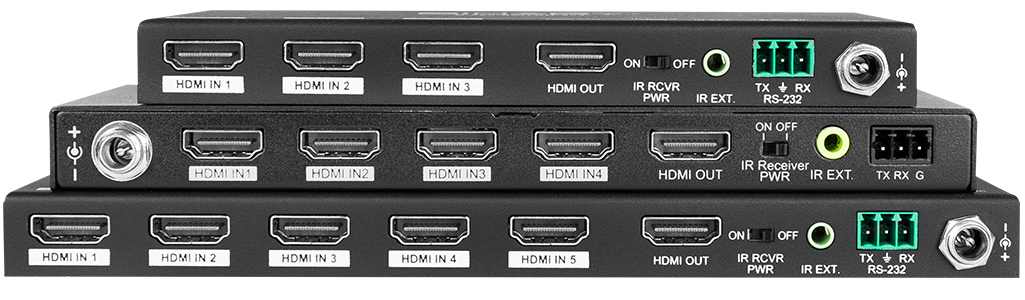 Back image of 260 Series 4K HDR Switches with IR