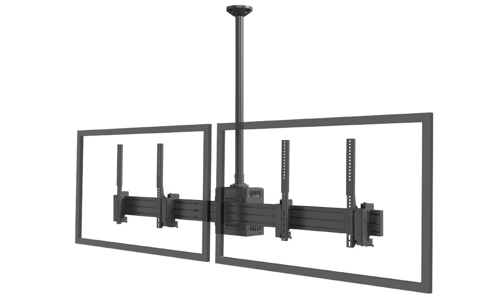 SM-CB-CM-2S-LS-M fully assembled and hanging from Ceiling