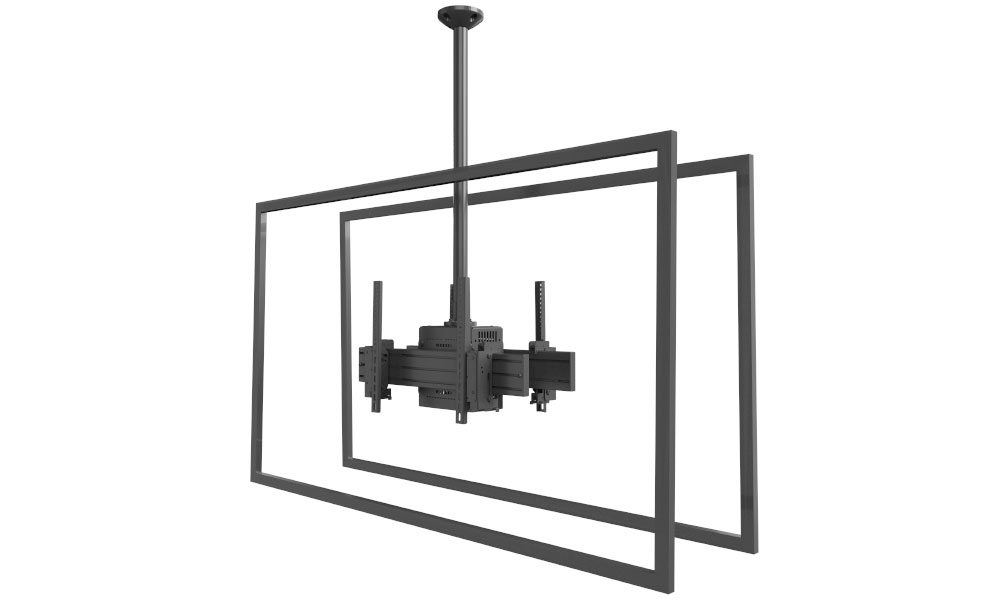 SM-CB-CM-2S-LS-M fully assembled and hanging from Ceiling