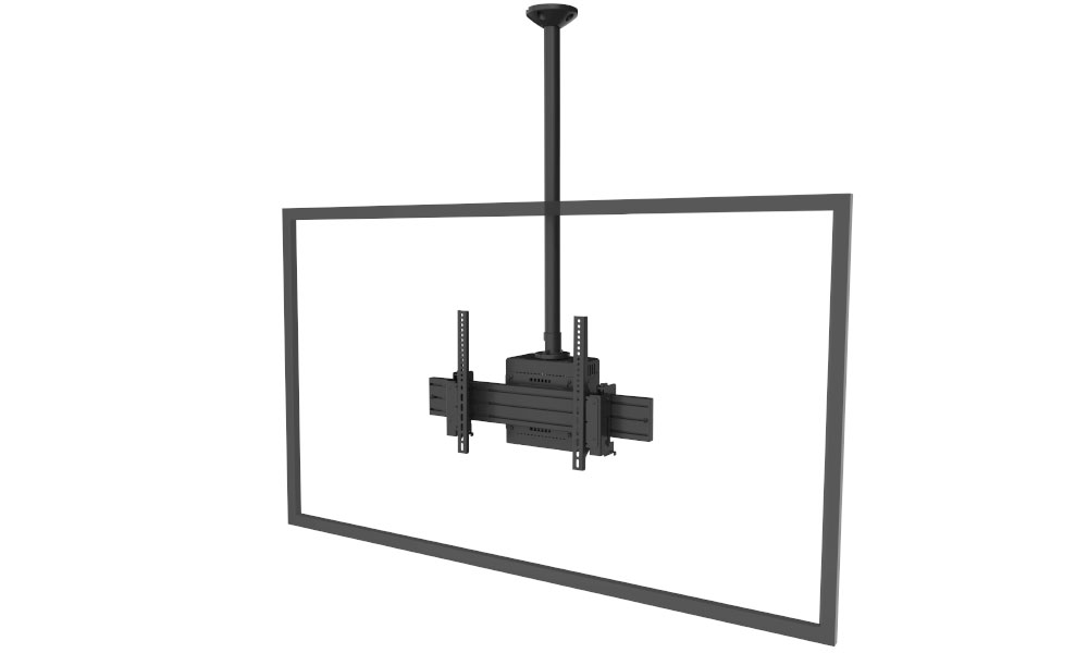 SM-CB-CM-S-LS-L fully assembled and hanging from Ceiling