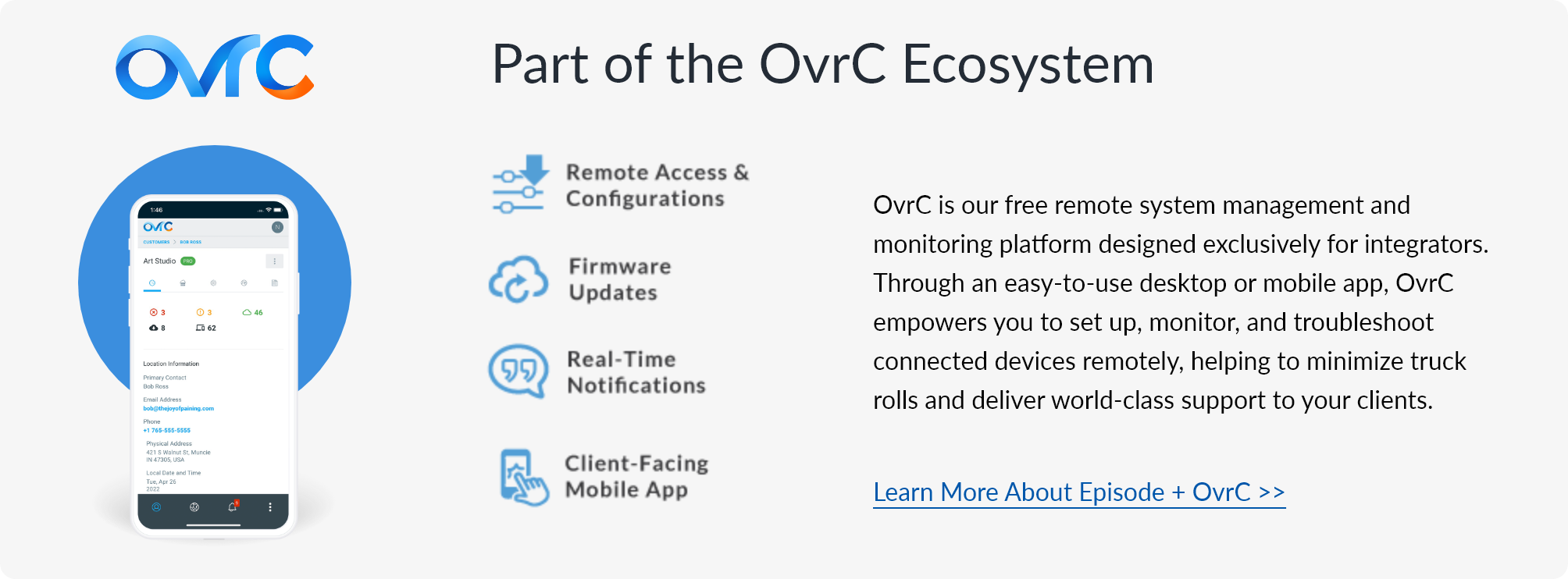 Episode OvrC Info banner