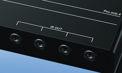 Zoomed-in view of IR outputs