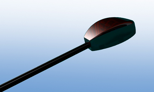 Image rendering of IR emitter