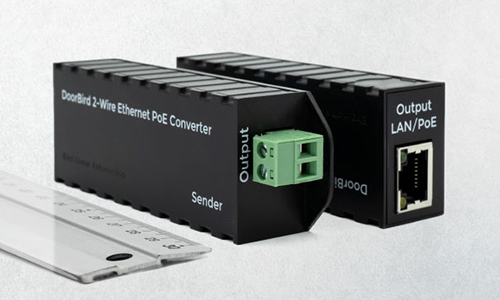 DoorBird™ 2-Wire Ethernet & PoE Converter