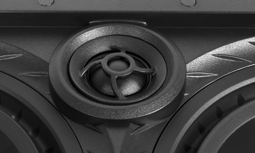 Close up of tweeter