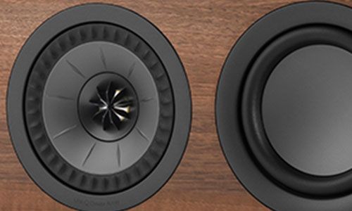 Close-up of speaker