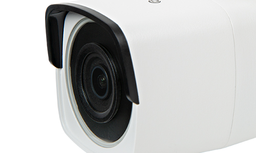 Angled sideview of Luma bullet cameras