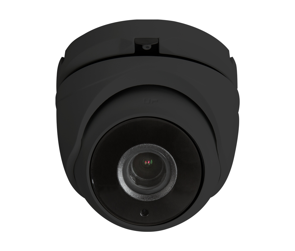 Black Luma 510 Series Analog Turret Camera