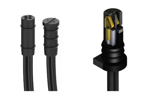 Rendering of cables showing inside view of MoistureBlock technology 